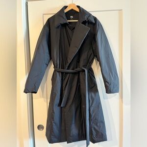 Uniqlo Down Belted Puffer Coat